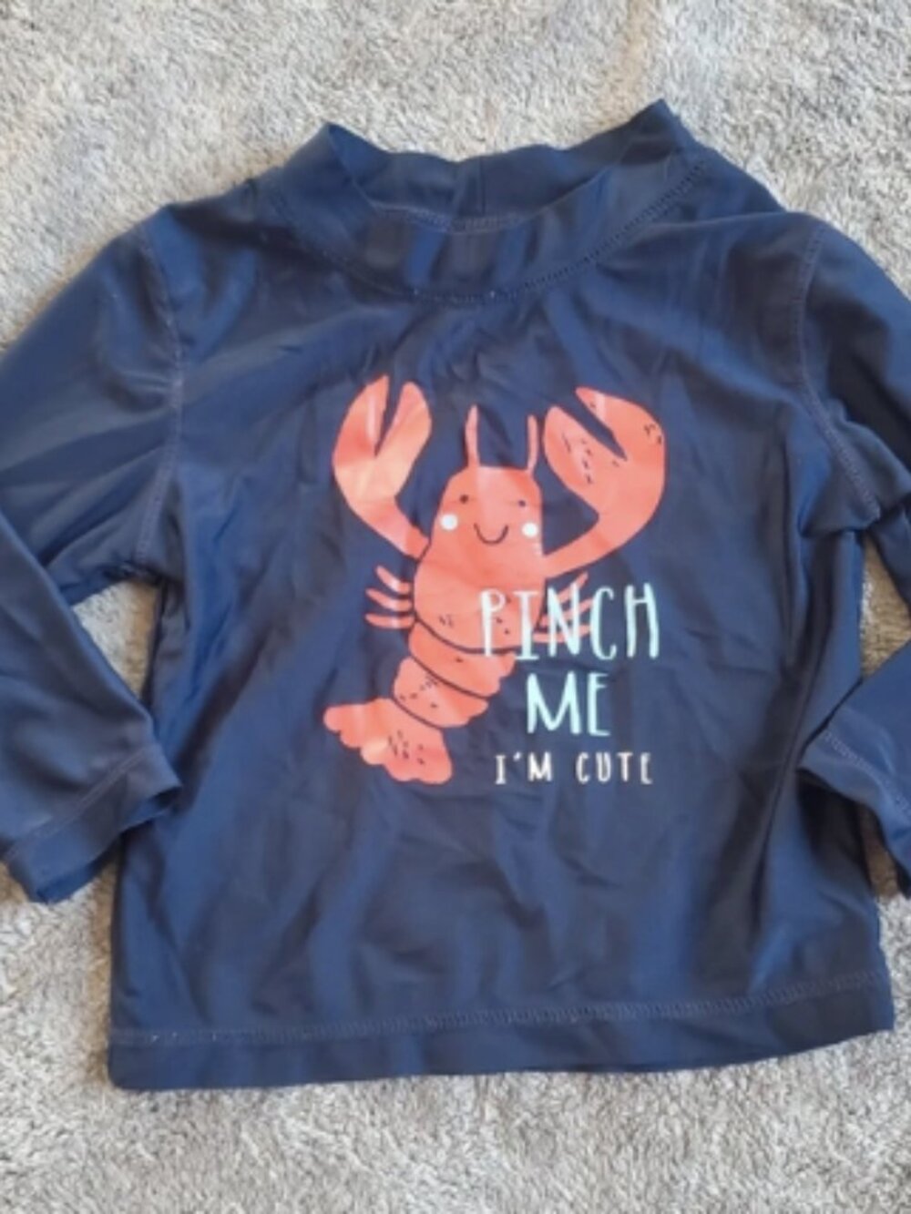 Carter's Baby Boy 18M Rashquard Long Sleeve shirt